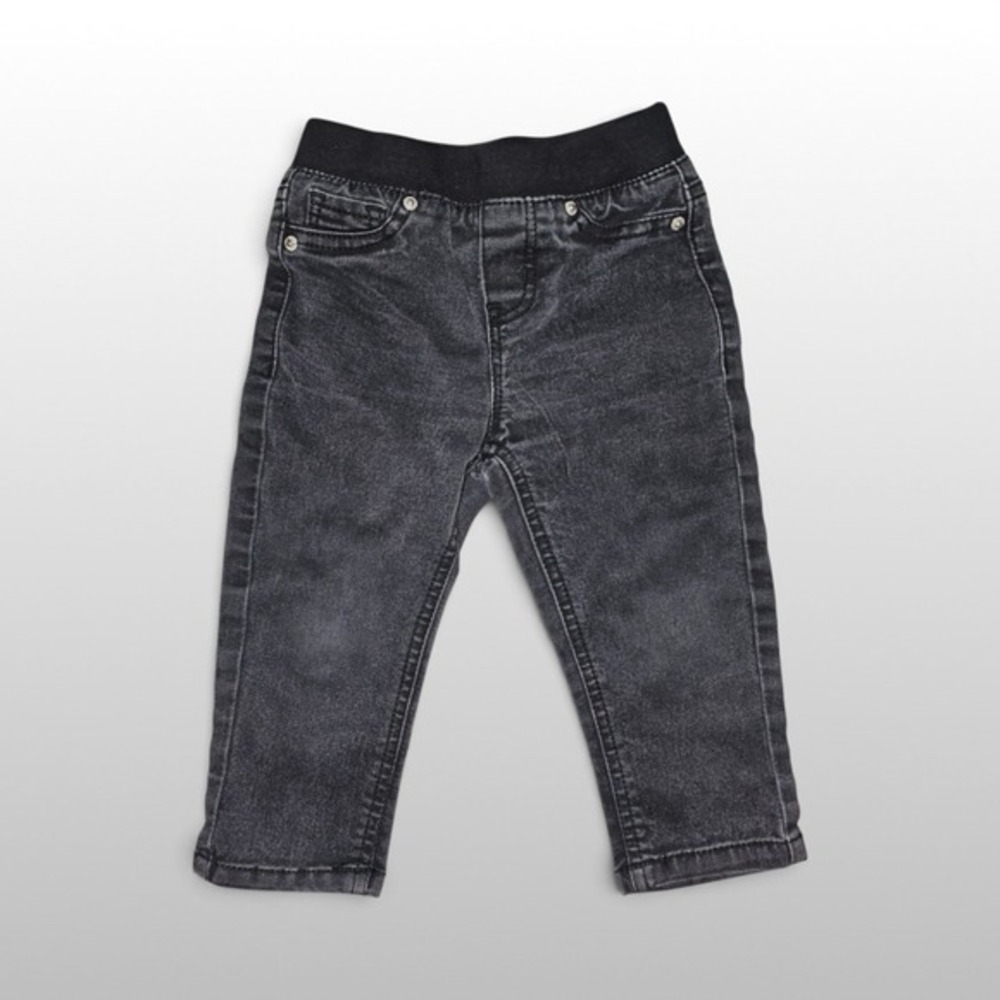 Toddler Cherokee Jegging Stretch Acid Wash Black 18M Denim Pants